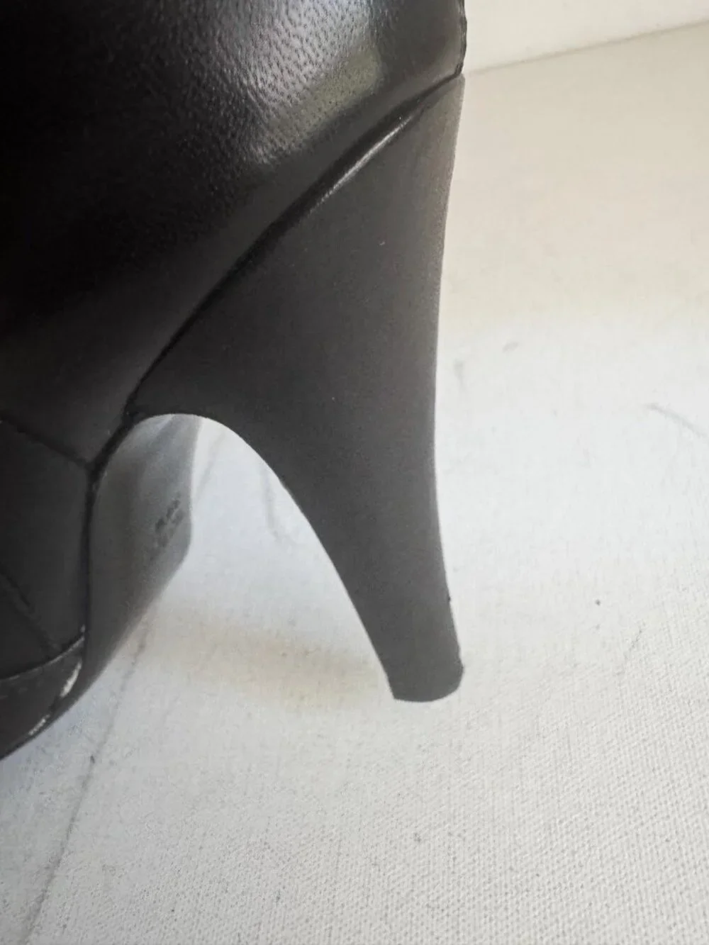Laurence Dacade Paris Black leather Over the knee Boots 39.5